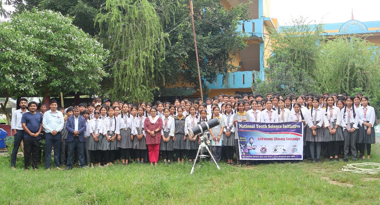 गढवामा प्रयोगमा आधारित खगोल साक्षरता कक्षा संचालन