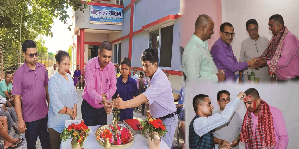 पत्रकार गुप्ताले निलसागरमा फलफूल वितरण र शुभकामना साटासाट गरेर जन्मदिन मनाए