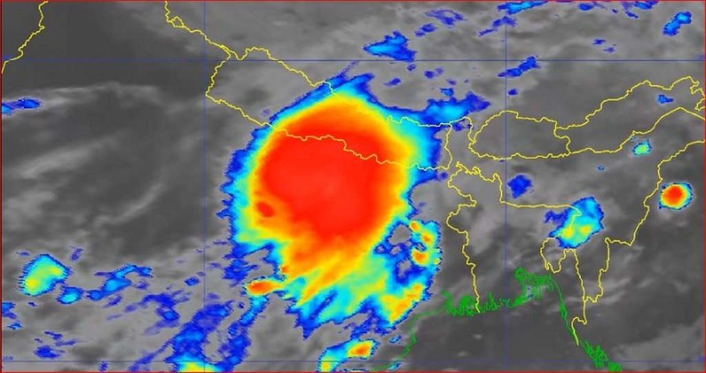 आज राति देखि अर्को मनसुनी प्रणाली सक्रिय हुने भएकाले थप वर्षाको सम्भावना