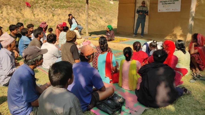 राप्ती गाउँपालिकामा जलवायु अनुकूलित गाउँ योजना पुनरावलोकन तथा समीक्षा सम्पन्न