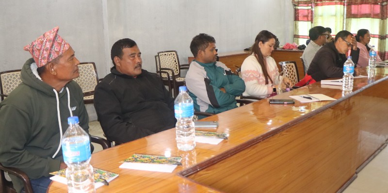 सामुदायिक वनकाे कार्ययाेजनामा जैविक विविधता र पारिस्थिकीय सेवा सम्बन्धी कार्यशाला सम्पन्न