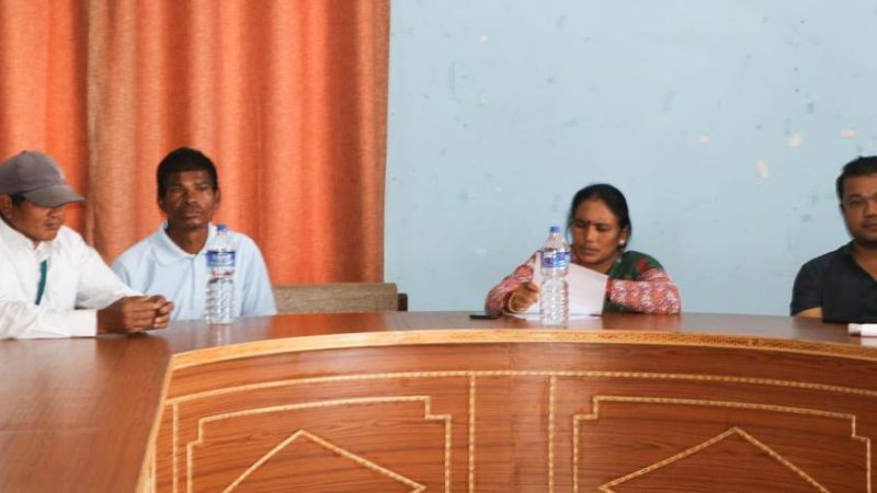 दाङको राप्तीमा स्थानिय अपाङ्गता निर्देशन समिति तथा सराेकारवालाहरु बीच समन्वय कार्यक्रम