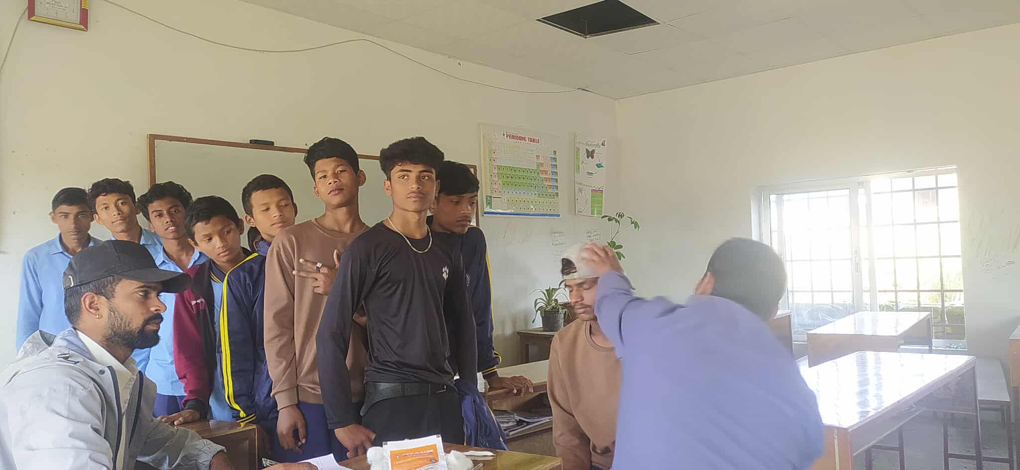 गढवामा विद्यालय स्तरीय कुष्ठरोग स्क्रिनिङ कार्यक्रम सुरु