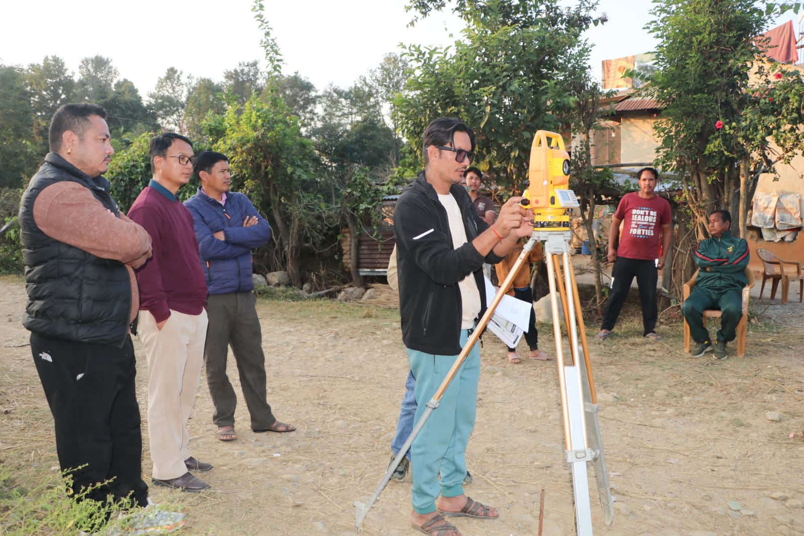 दाङको राप्ती–८ भैसवा खोलामा पक्की पुल निर्माण कार्य सुरु