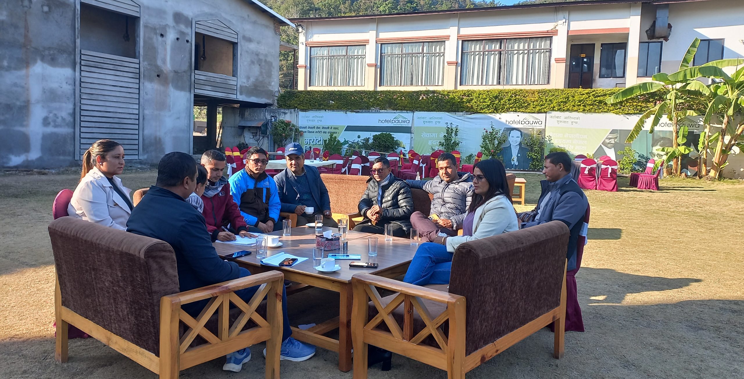 राप्ती प्रेस मञ्चद्वारा धानखोला-लमही सडक खण्ड ४ वा ६ लेनमा स्तरउन्नती गर्न माग