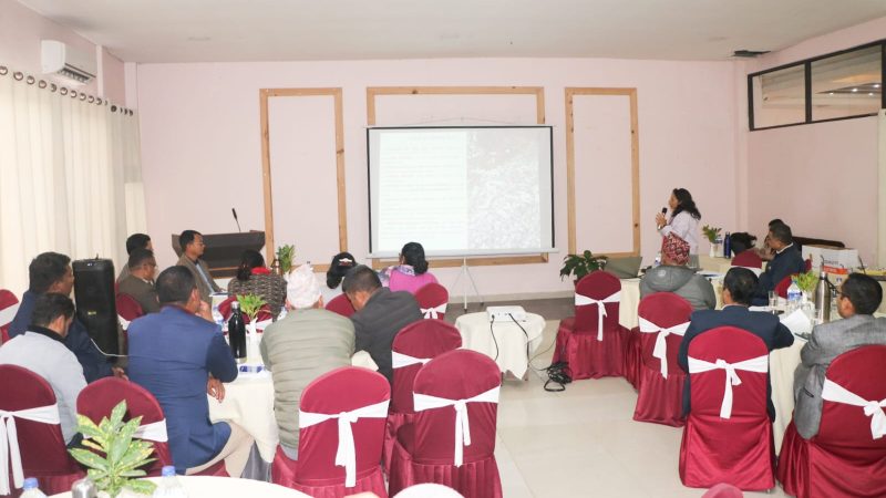 भालुवाङमा जलवायु संवेदनशीलता तथा जोखिम मूल्यांकन सम्बन्धी दुई दिने तालिम सुरु