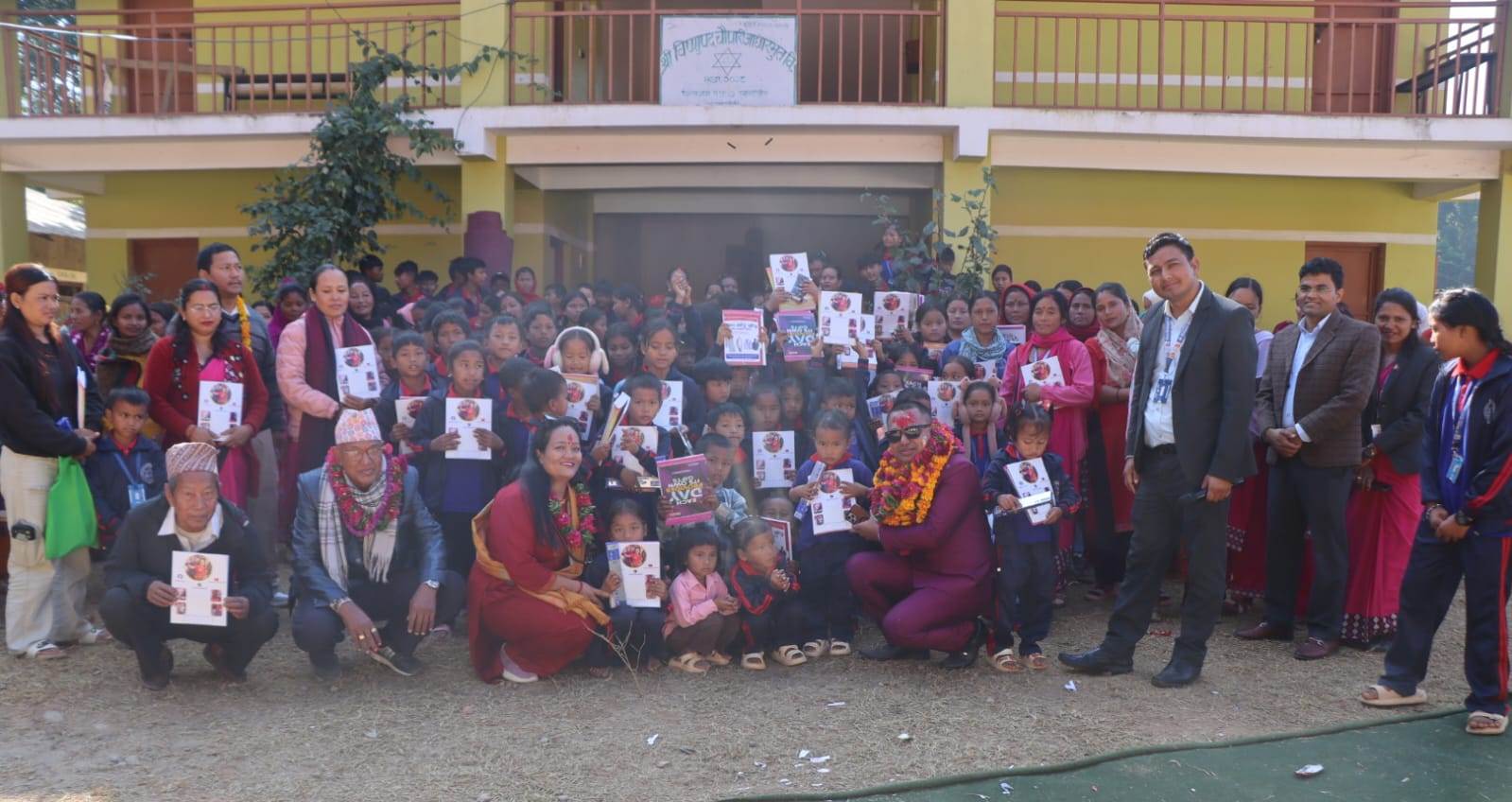 भालुवाङका रामु सुनामको जन्मदिन : फेसबुकबाट कमाएको पैसाले शैक्षिक सामाग्री सहयोग