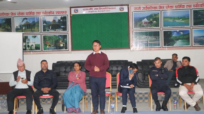 राप्तीमा फोहोर व्यवस्थापनको विवाद टुंगियो : फोहोर संकलनको कामलाई स्थगित गरि व्यवस्थापनको काम गर्ने सहमति