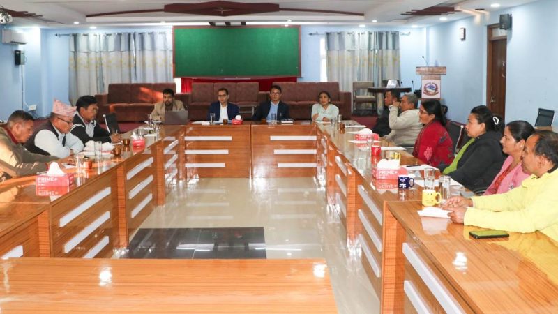 राप्ती गाउँपालिका कार्यपालिकाको बैठक : ‘युथ हिरो अवार्ड’ सञ्चालन गर्ने