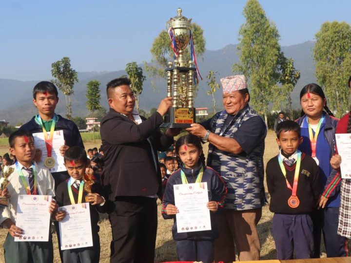 राष्ट्रिय हाप्किडोको उपविजेता बनेको गोरखा आइडियलमा सम्मान कार्यक्रम