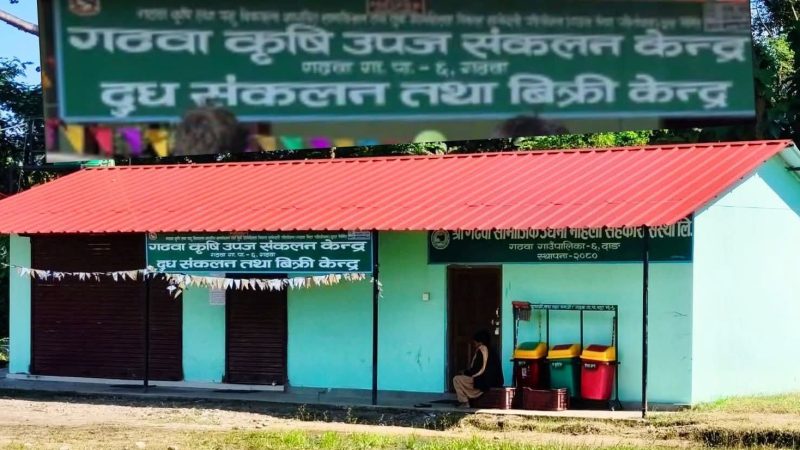 गढवामा थप दुई ठाउँमा दूध संकलन केन्द्र स्थापना हुँदै