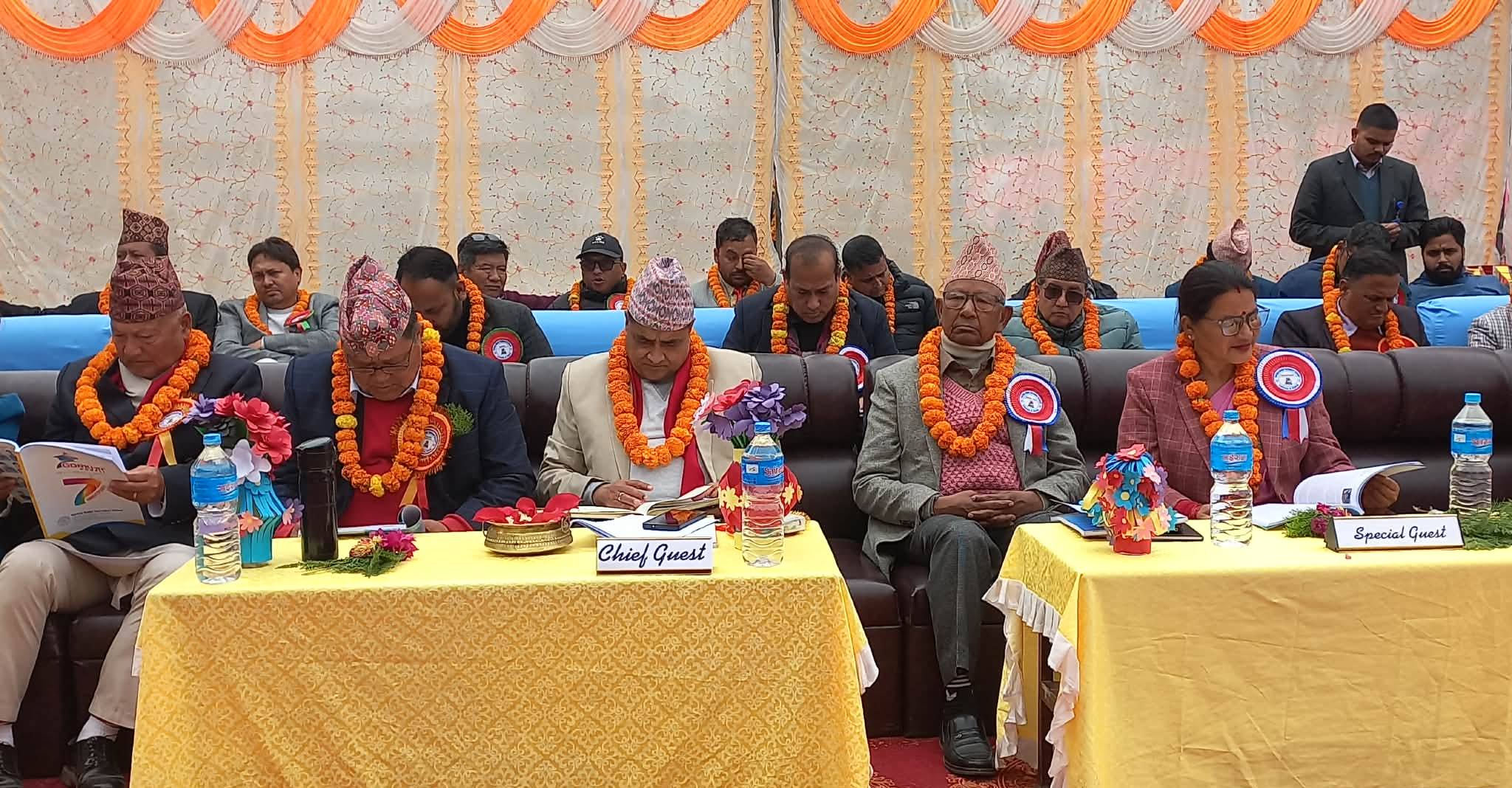 गोरखा स्कुल लमहीको बार्षिकोत्सव, शिक्षामा गरिएको लगानी कहिल्यै खेर जाँदैन : मन्त्री तिमिल्सिना