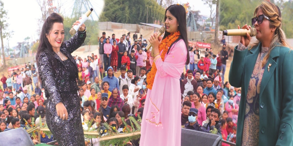 लमही महोत्सवको सातौं दिन : गायिका रचना रिमाल, अपेक्षा गिरी र शोभा त्रिपाठी सँग दर्शक रमाए