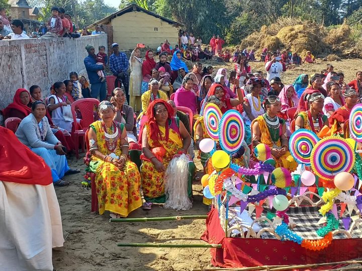 देउखुरीको उत्तर मजगाउँमा माघ साँस्कृतिक महोत्सव : संस्कार, संस्कृति संरक्षणमा जोड