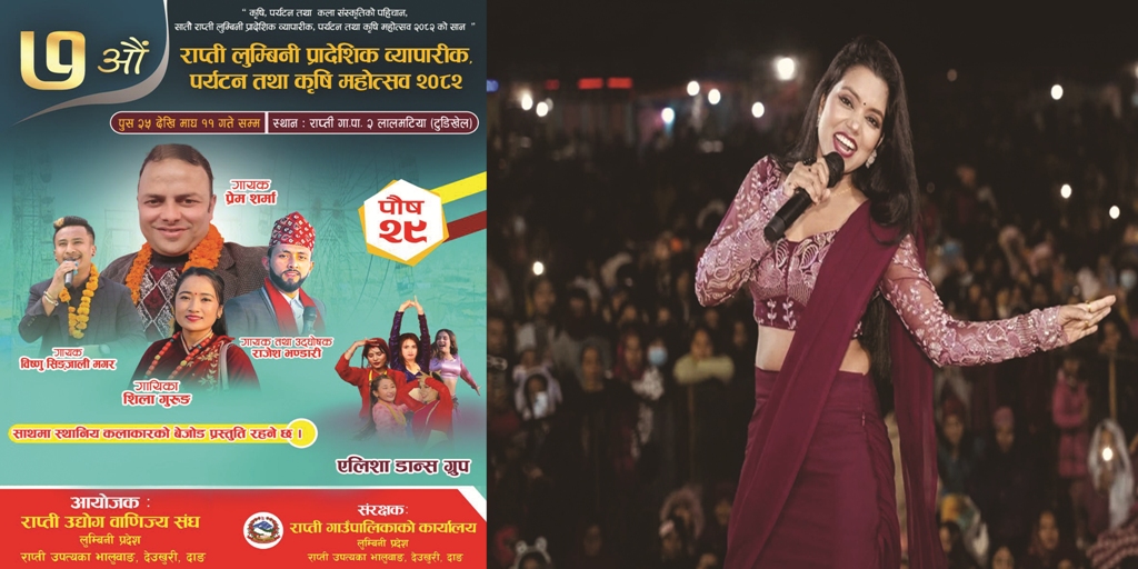 दर्शक झुक्काउँदै लालमटिया महोत्सव, नआउने कलाकारको प्रचार गरी टिकट बिक्री