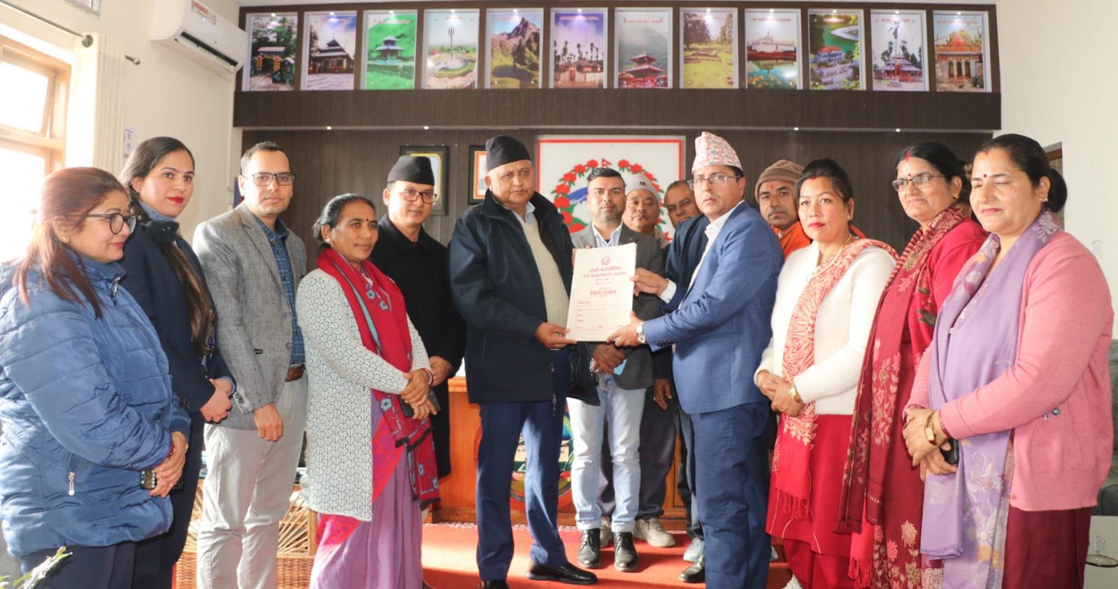 राप्ती गाउँपालिकाद्वारा फोहोरमैला व्यवस्थापन केन्द्र सञ्चालनका लागि प्रदेश सरकारसँग सहयोगको माग