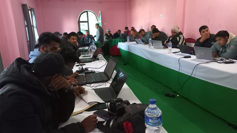 पत्रकारलाई प्रविधिमा सशक्त बनाउँदै चौतारीको निर्वाचन सिकाइ कार्यशाला