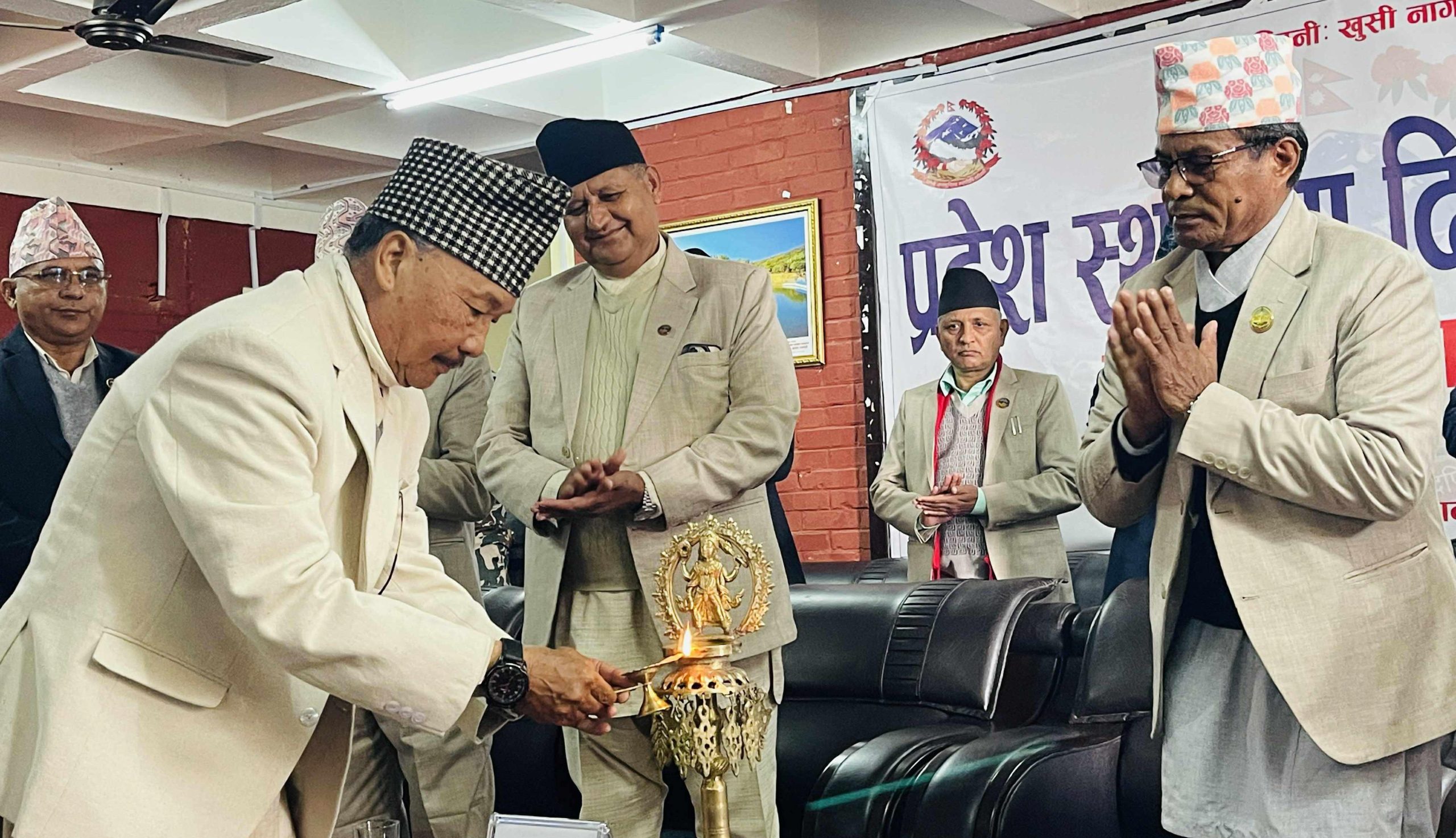 लुम्बिनी प्रदेशको नवौं स्थापना दिवस औपचारिक समारोह सम्पन्न