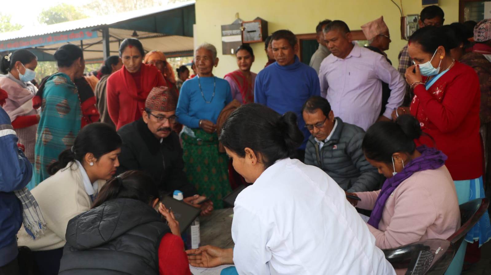 राप्तीमा नसर्ने रोगकाे स्क्रिनिङ तथा जनचेतना अभियान सुरु