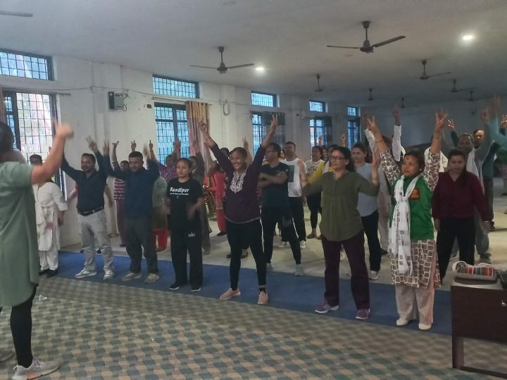 राप्ती–३ मा एक महिने निशुल्क योगा तथा जुम्बा फिटनेस कार्यक्रम सुरू
