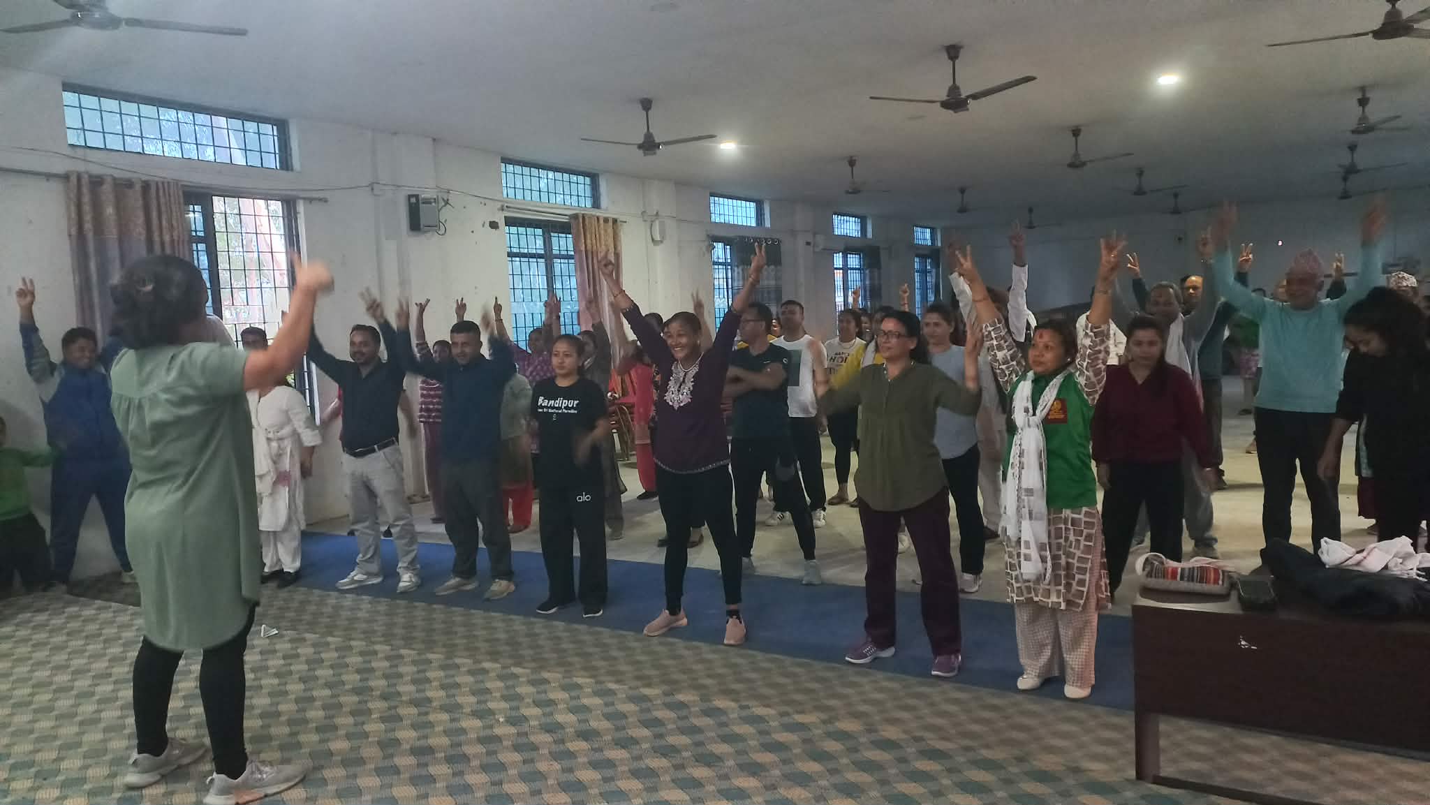 राप्ती–३ मा एक महिने निशुल्क योगा तथा जुम्बा फिटनेस कार्यक्रम सुरू