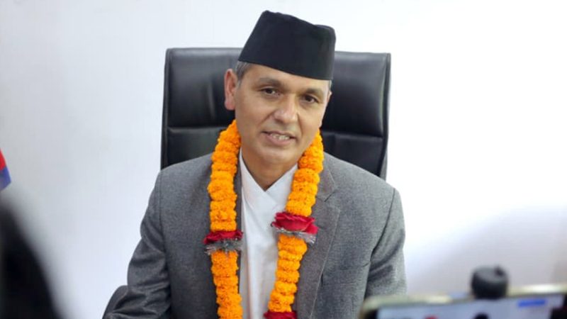 गृहमन्त्री ओमप्रकाश अर्याल राष्ट्रिय सभा सदस्यमा सिफारिस