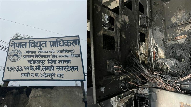 देउखुरीमा अवरूद्व विद्युत सेवा सुचारु