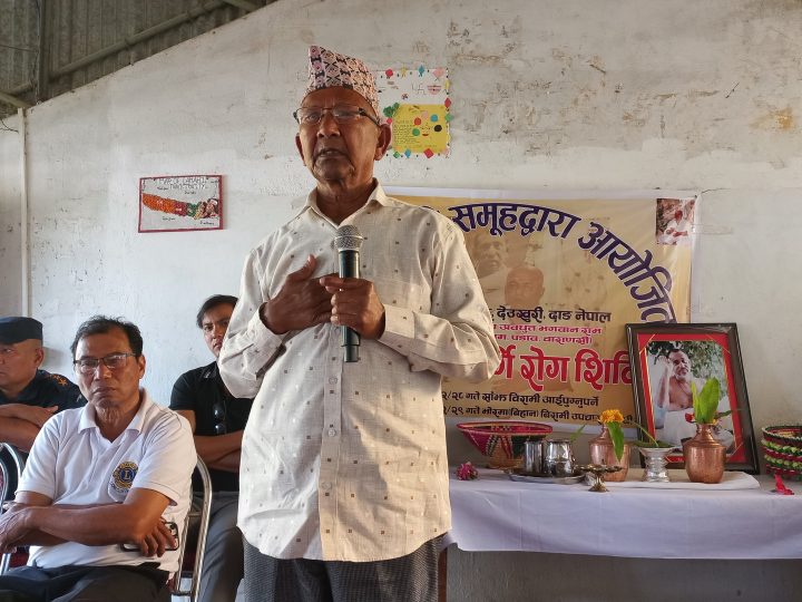 रोग लुकाउने बानीले जोखिम बढ्यो, समयमै उपचार गर्नुस् : नगरप्रमुख चाैधरी