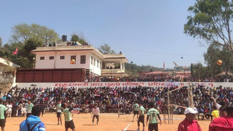 मुख्यमन्त्री कप प्रदेश स्तरीय भलिबल प्रतियोगिता चैत २५ देखि शुरु हुँदै, सम्पूर्ण तयारी पूरा