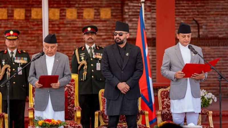 नवनिर्वाचित सभामुख अर्यालले लिए राष्ट्रपतिसमक्ष शपथ