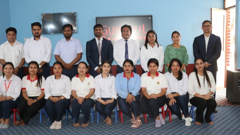 दाङकाे गुरुकुल एकेडेमी लमहीमा शिक्षकहरुको हस्तलेखन तालिम सम्पन्न