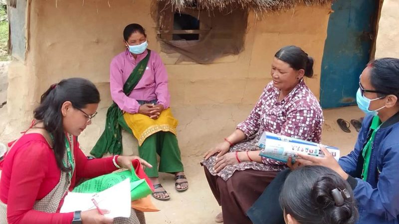 सर्वहित सहकारीको सदस्य घरदैलो अभियान : संस्थागत जानकारी र सुझाव संकलन