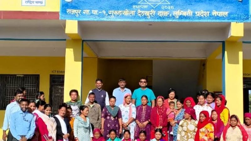 ज्योति आधारभूत विद्यालयमा शिक्षाकाे गुणस्तर उकास्न अङ्ग्रेजी माध्यमबाट पढाइ सुरु गरिने