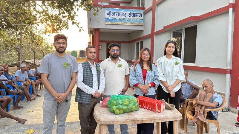 आशाका किरण संस्थाका अध्यक्ष आचार्यले निलसागरमा मनाए आफ्नो जन्म दिन