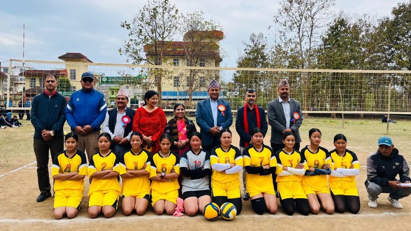 घाेराहीमा मुख्यमन्त्री कप भलिबल प्रतियोगिता सुरु, खेल पर्यटन प्रवर्द्धनमा याेगदान : मुख्यमन्त्री आचार्य