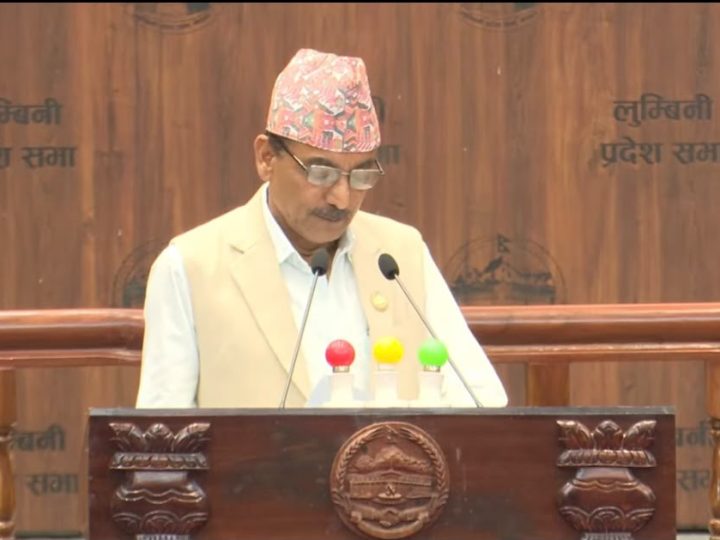 लुम्बिनी प्रदेश सभामा आर्थिक माामिला मन्त्रीको जवाफ : कार्यान्वयन र नतिजामुखी बजेट ल्याउछौं