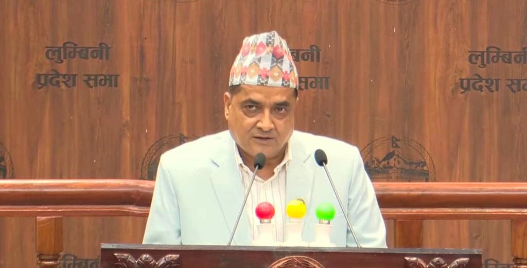 लुम्बिनी प्रदेश सभामा थारु समुदायको प्रथाजनित विधेयक पेश