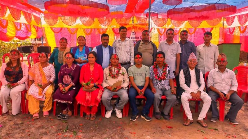 सर्वोदय माविकाे वि.व्य.स अध्यक्षमा महरा र शि.अ संघ संयोजकमा कटुवाल सर्वसम्मत चयन