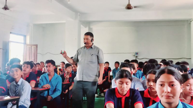 राप्ती प्रेस मञ्चको अभियान : सर्वोदयमा लागुऔषध, ट्राफिक र साइबर अपराध विरुद्ध सचेतना कार्यक्रम
