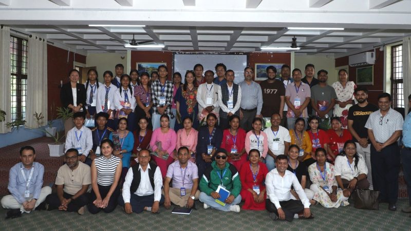 लुम्बिनी प्रदेशको राजधानी देउखुरीमा संघीयता र समावेशी शासन बुझाउन युवा संवाद