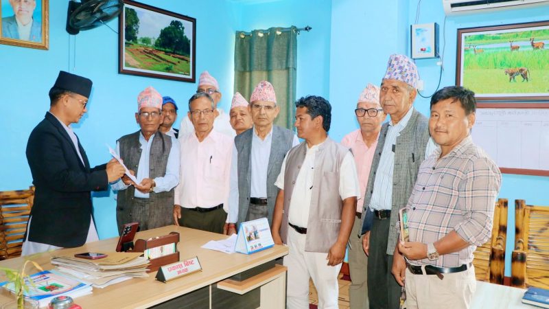 भूमिहीन, सुकुम्बासीको बसोबास सुनिश्चित गर्न जनमोर्चा राप्तीको माग