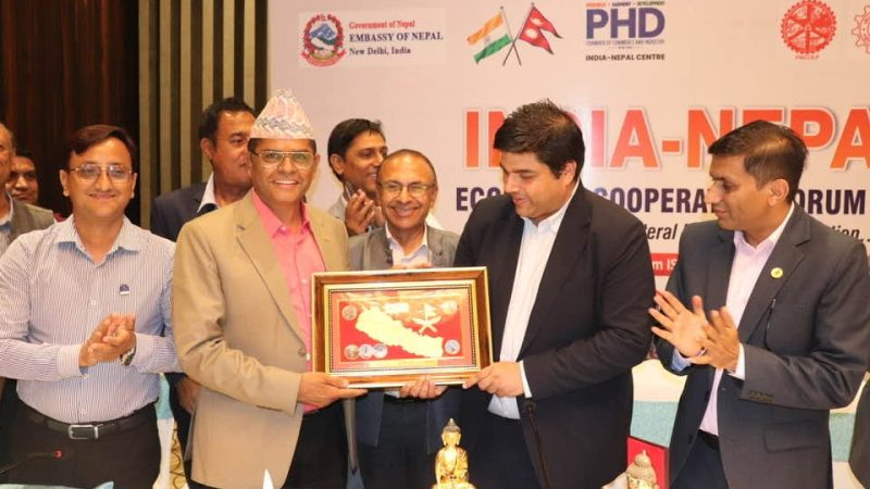भारत–नेपाल आर्थिक सहकार्यलाई तीव्र बनाउन पर्यटन, व्यापार, लगानी र कनेक्टिभिटी विस्तारमा जोड