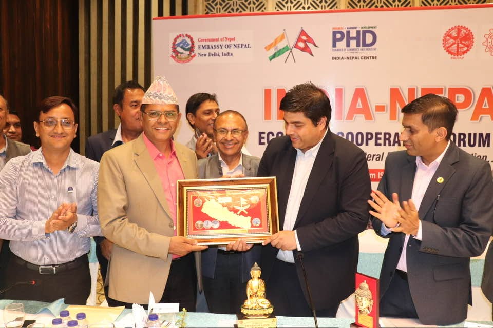 भारत–नेपाल आर्थिक सहकार्यलाई तीव्र बनाउन पर्यटन, व्यापार, लगानी र कनेक्टिभिटी विस्तारमा जोड