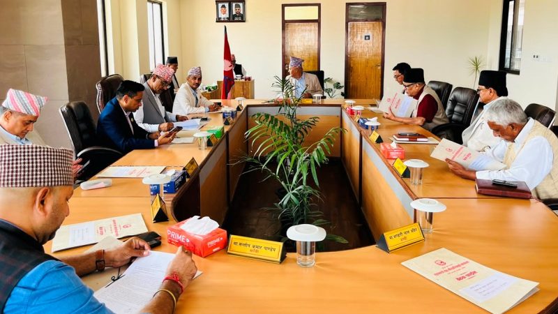 स्थानीय तहका पदाधिकारी तथा सदस्यको सुविधा सम्बन्धी विधेयक फिर्ता लिने प्रदेश सरकारकाे निर्णय