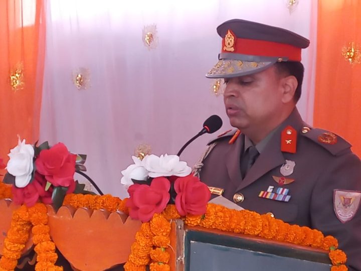 सिमा सुरक्षा बलियो भए मात्र देश र जनता सुरक्षित हुन्छन् : डिआइजी अधिकारी