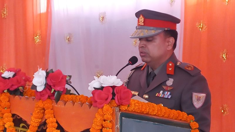 सिमा सुरक्षा बलियो भए मात्र देश र जनता सुरक्षित हुन्छन् : डिआइजी अधिकारी