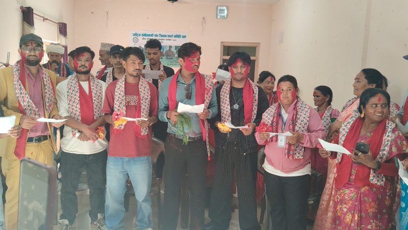 राष्ट्रिय सङ्गीतकर्मी संघ दाङको अध्यक्षमा : दीपक बर्मा निर्विराेध निर्वाचित