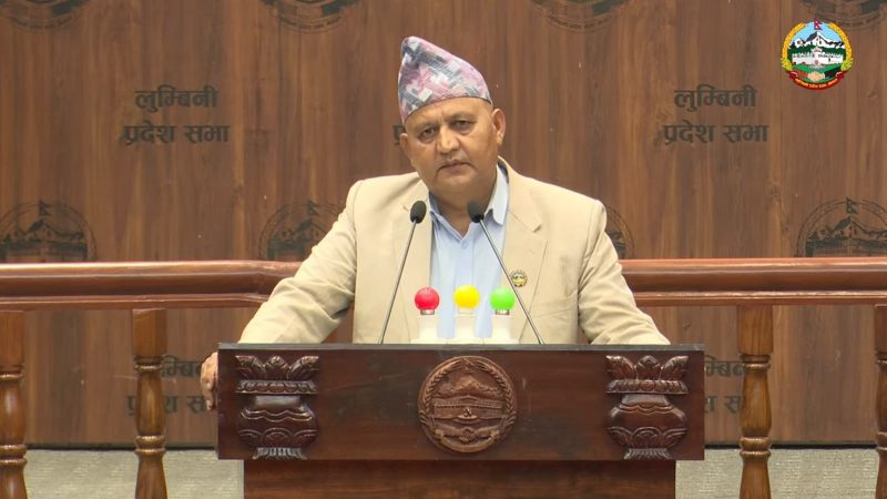 सीमित स्रोतबीच जनमुखी बजेट ल्याएका छौं : मुख्यमन्त्री आचार्य