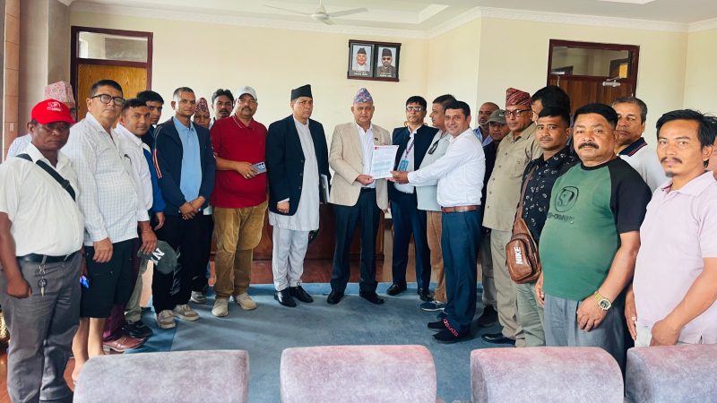 यातायात ऐनका प्रावधान सच्याउन मजदुर संगठनको माग